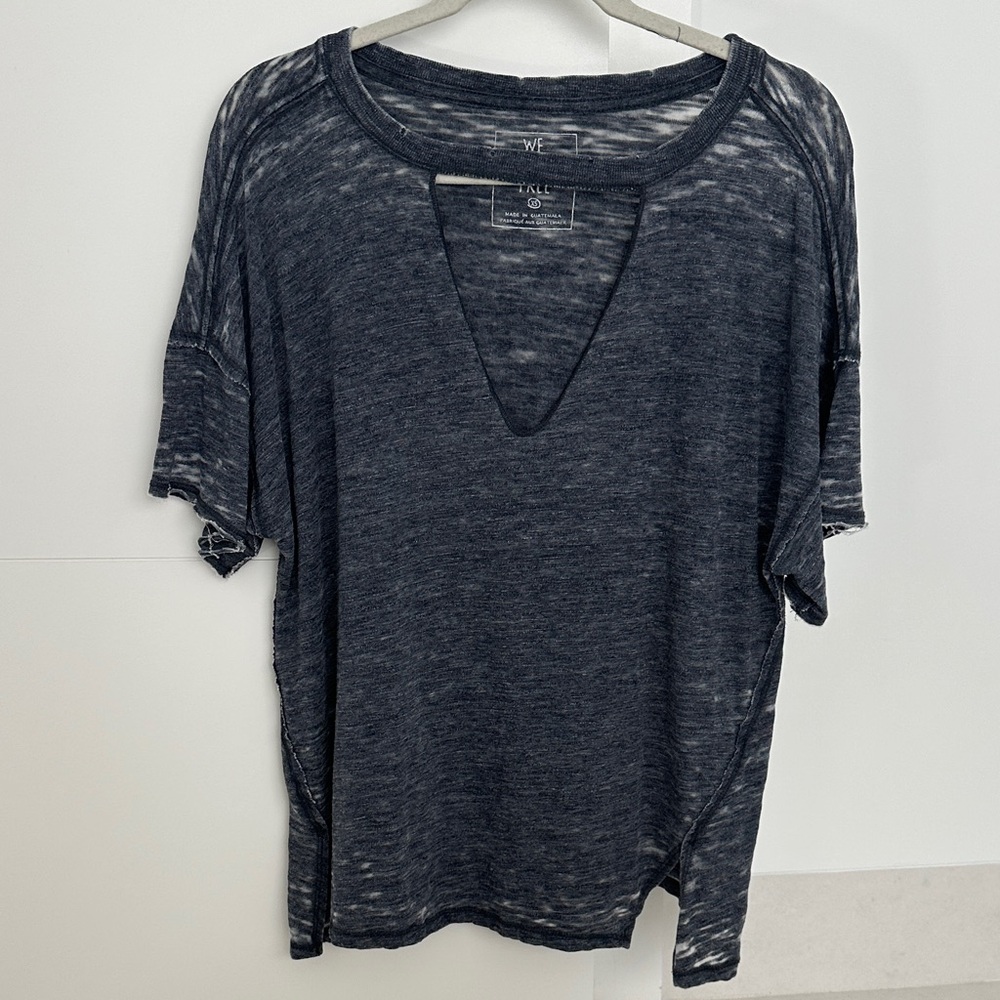 We The Free: Dark Grey Short Sleeve Tee